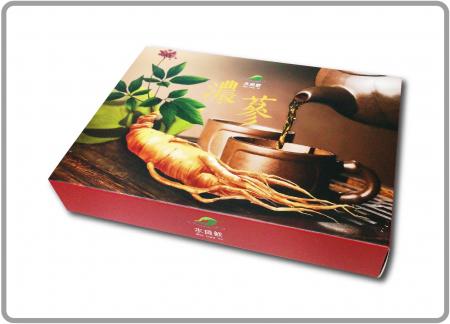 濃蔘紙盒